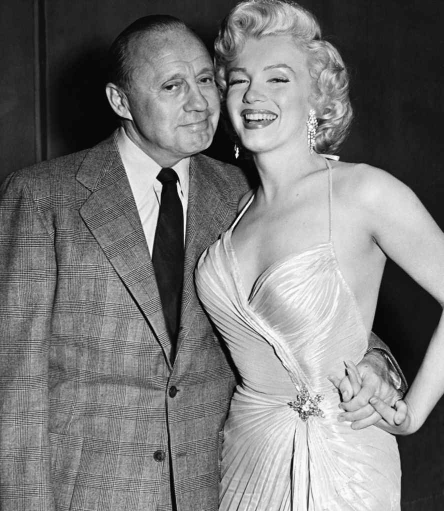 Jack Benny and Marilyn Monroe