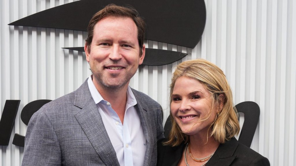Henry Hager and Jenna Bush Hager in 2025