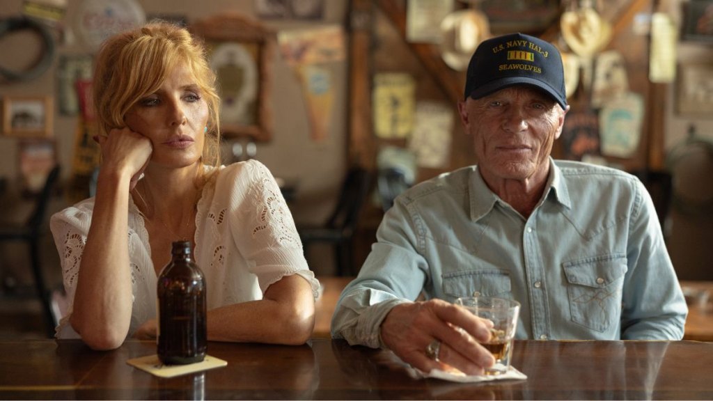 Kelly Reilly and Ed Harris in 'Dutton Ranch'