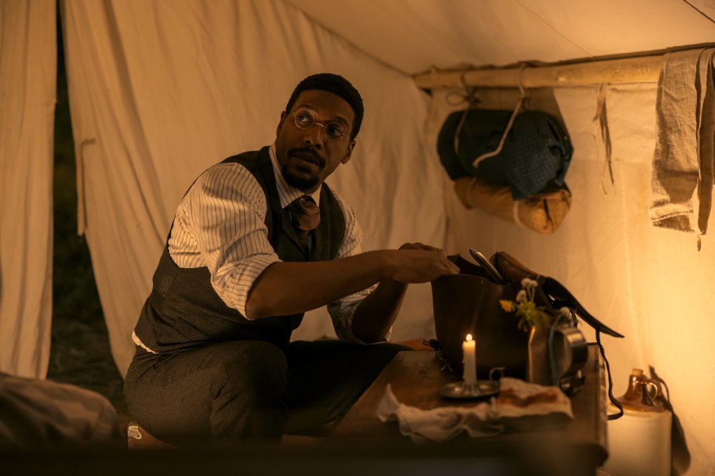 Jocko Sims as Dr. George Tann in 'Little House on the Prairie'