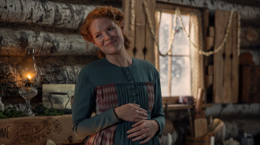 Crosby Fitzgerald as Caroline Ingalls in 'Little House on the Prairie'