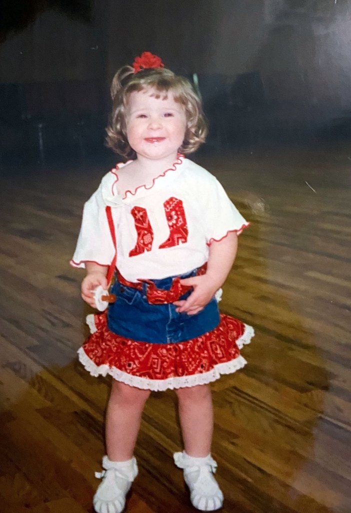 Me in Taylor Swift's cowgirl outfit