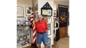 Bob Morris built a memorial for military heroes