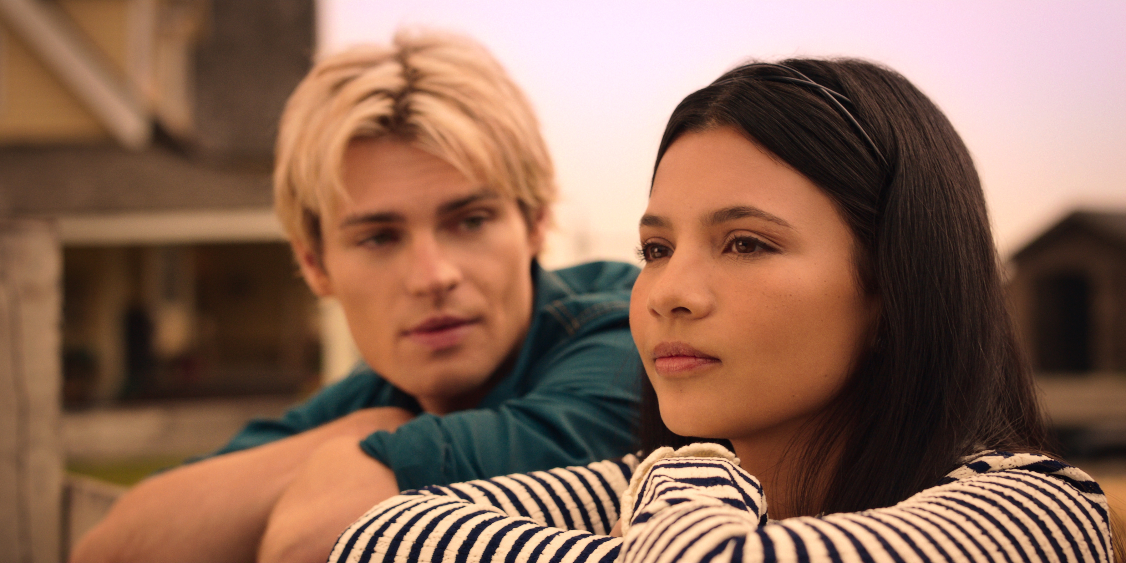 Noah LaLonde as Cole Walter and Nikki Rodriguez as Jackie Howard in 'My Life with the Walter Boys'