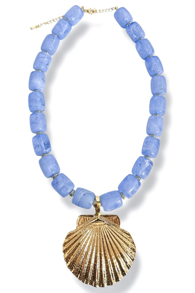 Seashell necklace_The Willow Tree