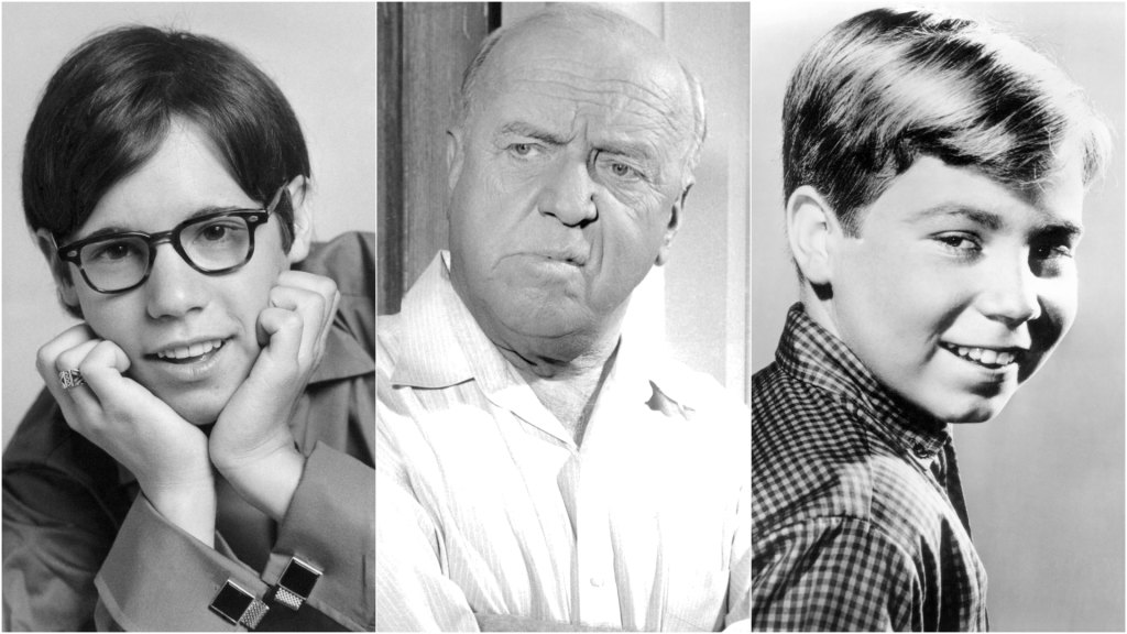 Barry Livingston, William Frawley and Stanley Livingston