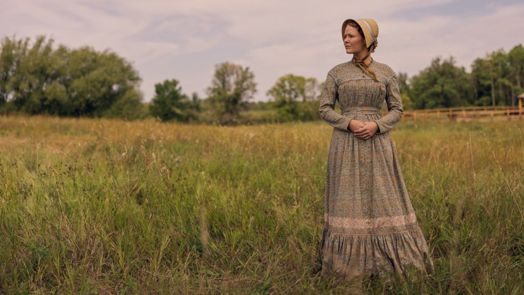 Crosby Fitzgerald as Caroline Ingalls in 'Little House on the Prairie'