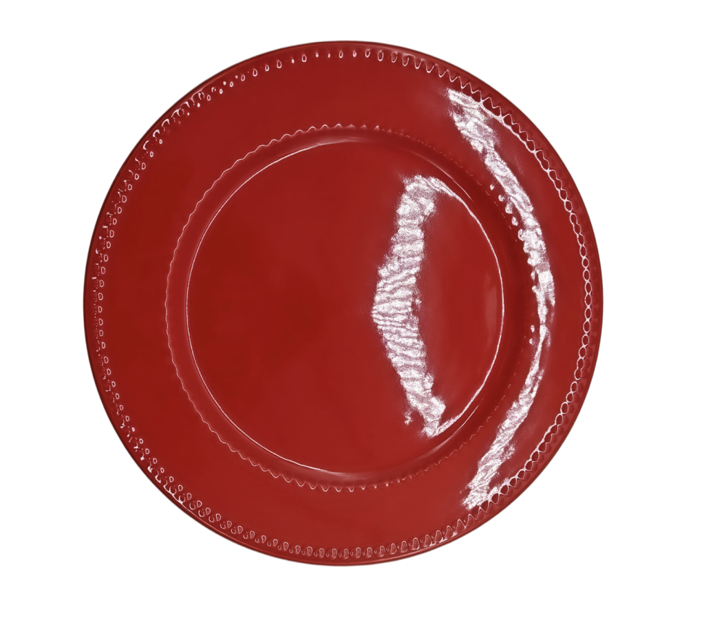 red dish