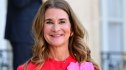 Melinda French Gates, who recently opened up about her perimenopause journey, at the New Global Financial Pact Summit