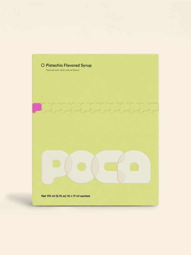 POCA box in pistachio