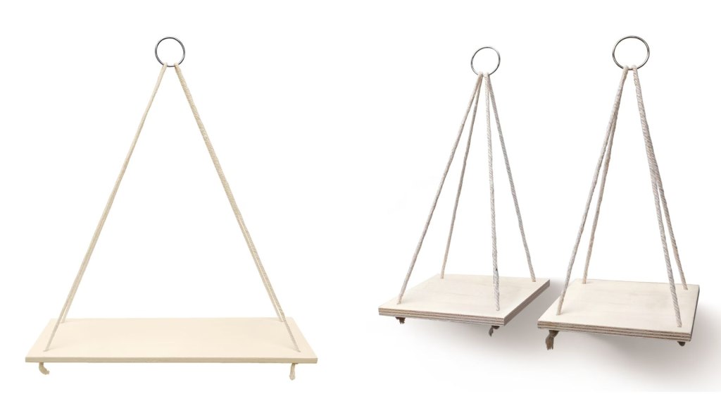 hanging shelves