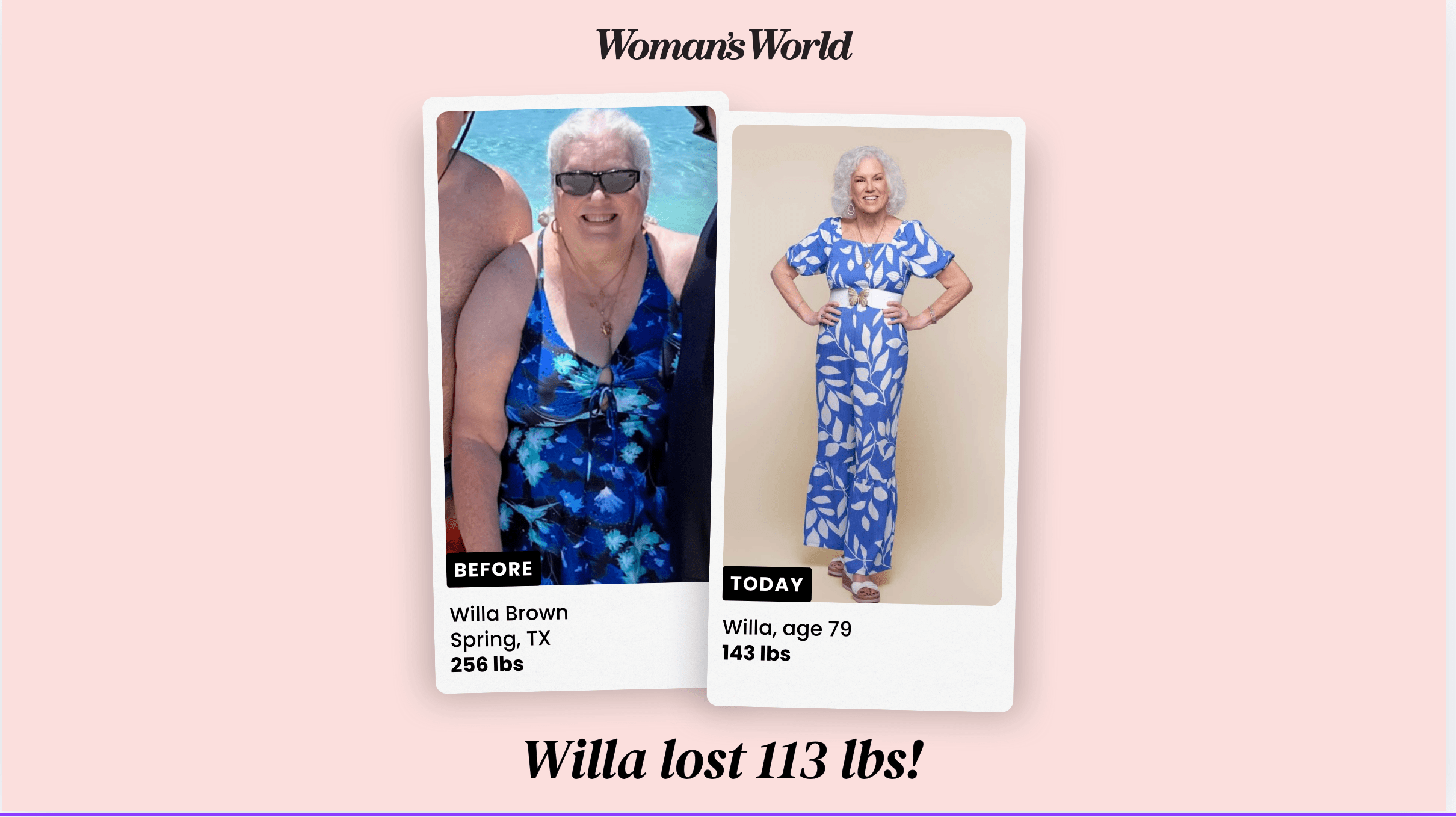 A Doctor Said She Was Too Old To Lose Weight—Then She Dropped 113 Lbs.