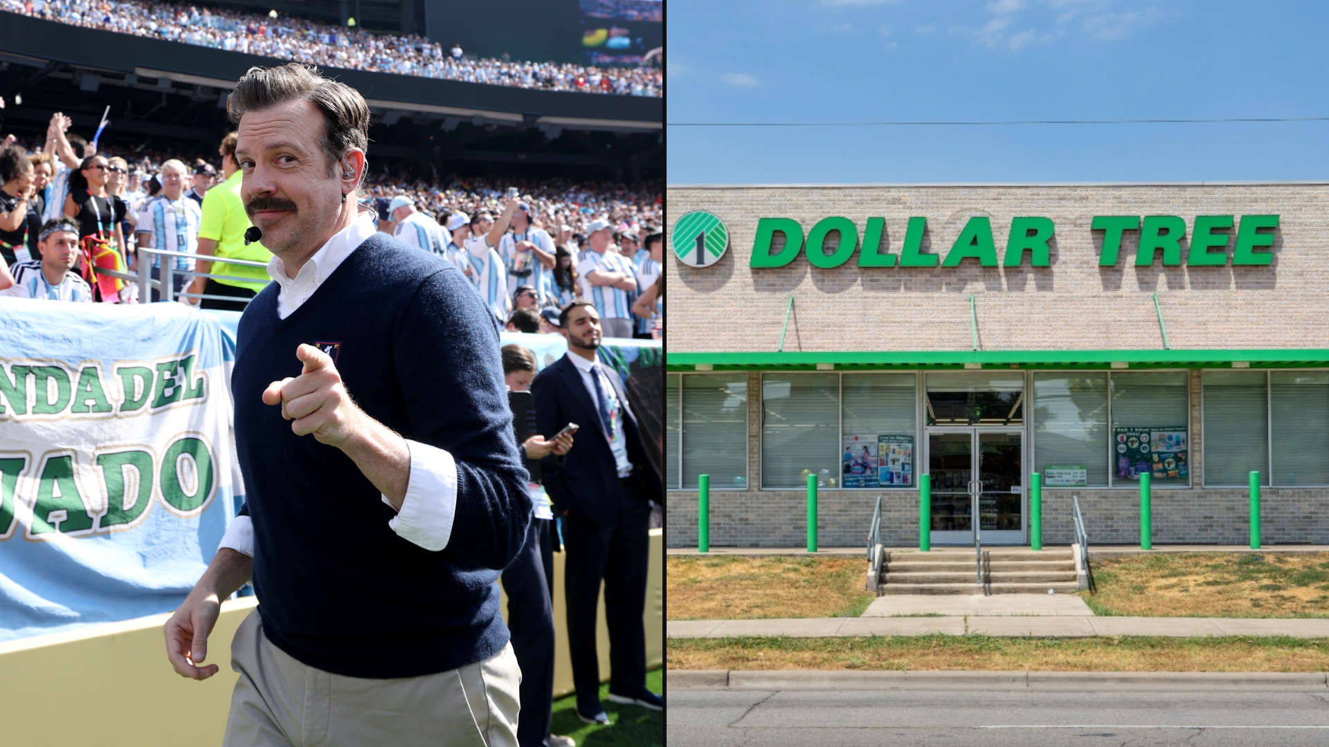 ted lasso - dollar tree
