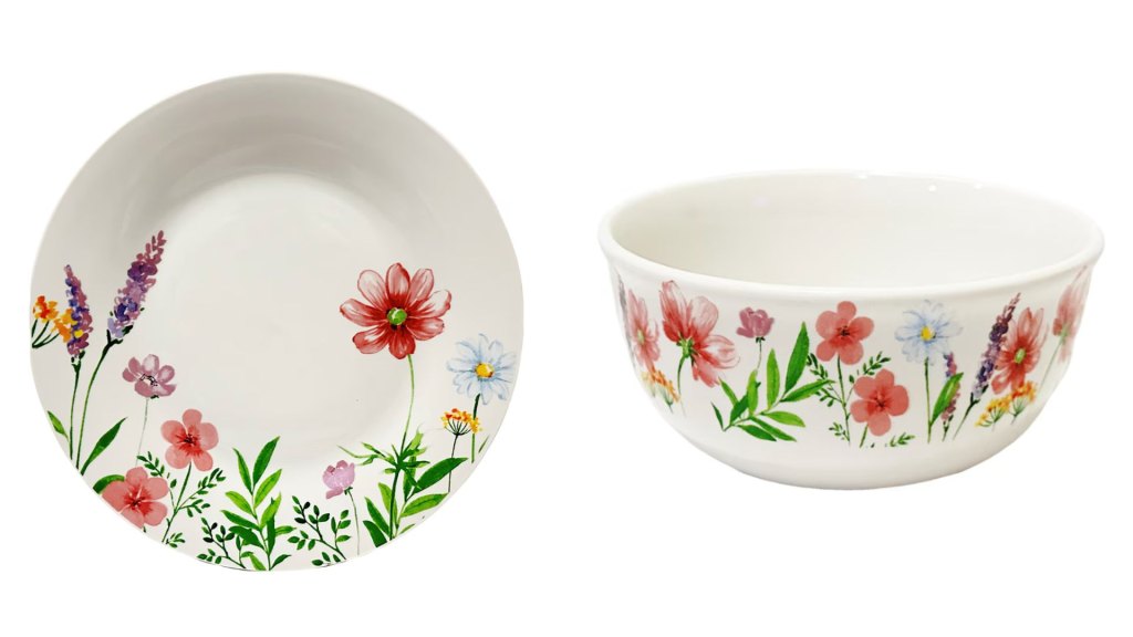 wildflower dishes