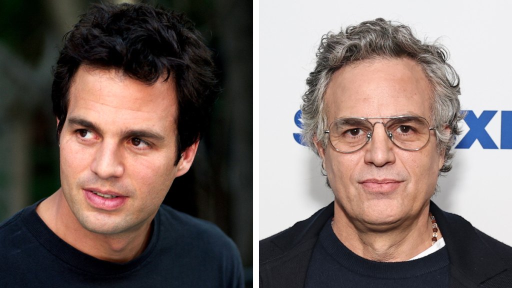 Mark Ruffalo in 2004 and 2026