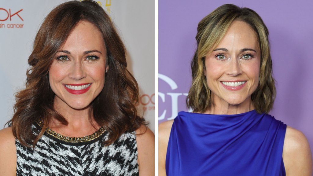 Nikki DeLoach in 2015 and 2026