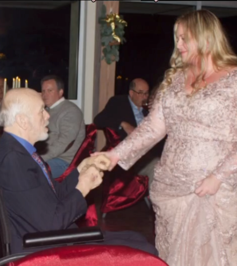 Carey and dad dancing 2023