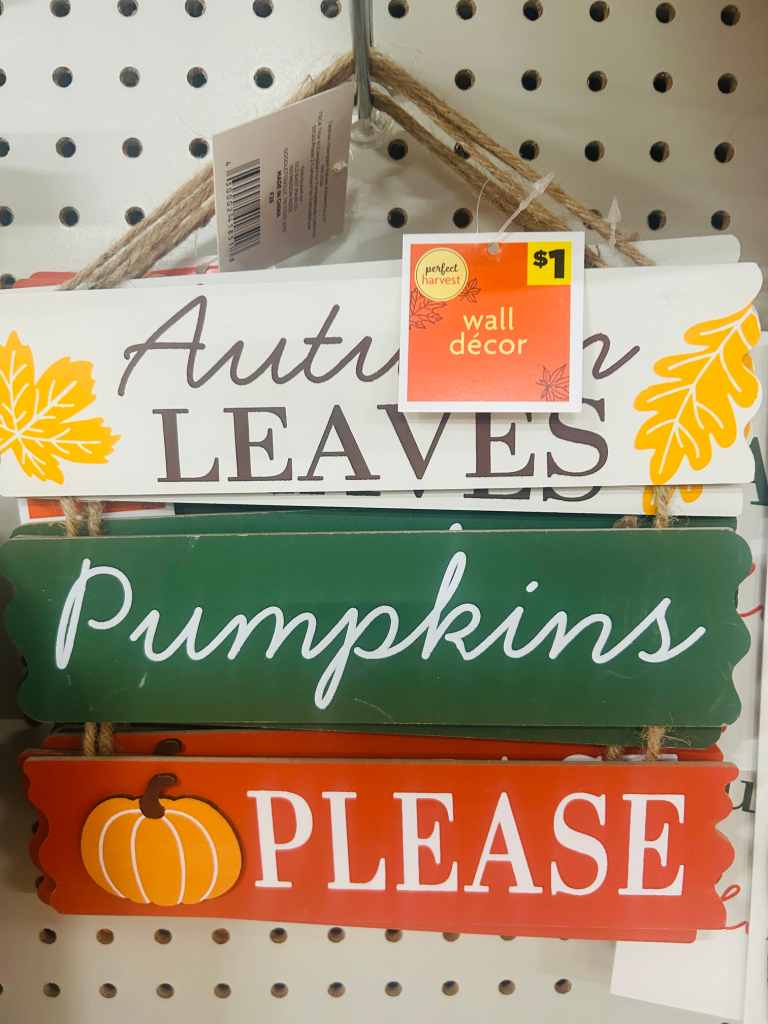 Sign trio