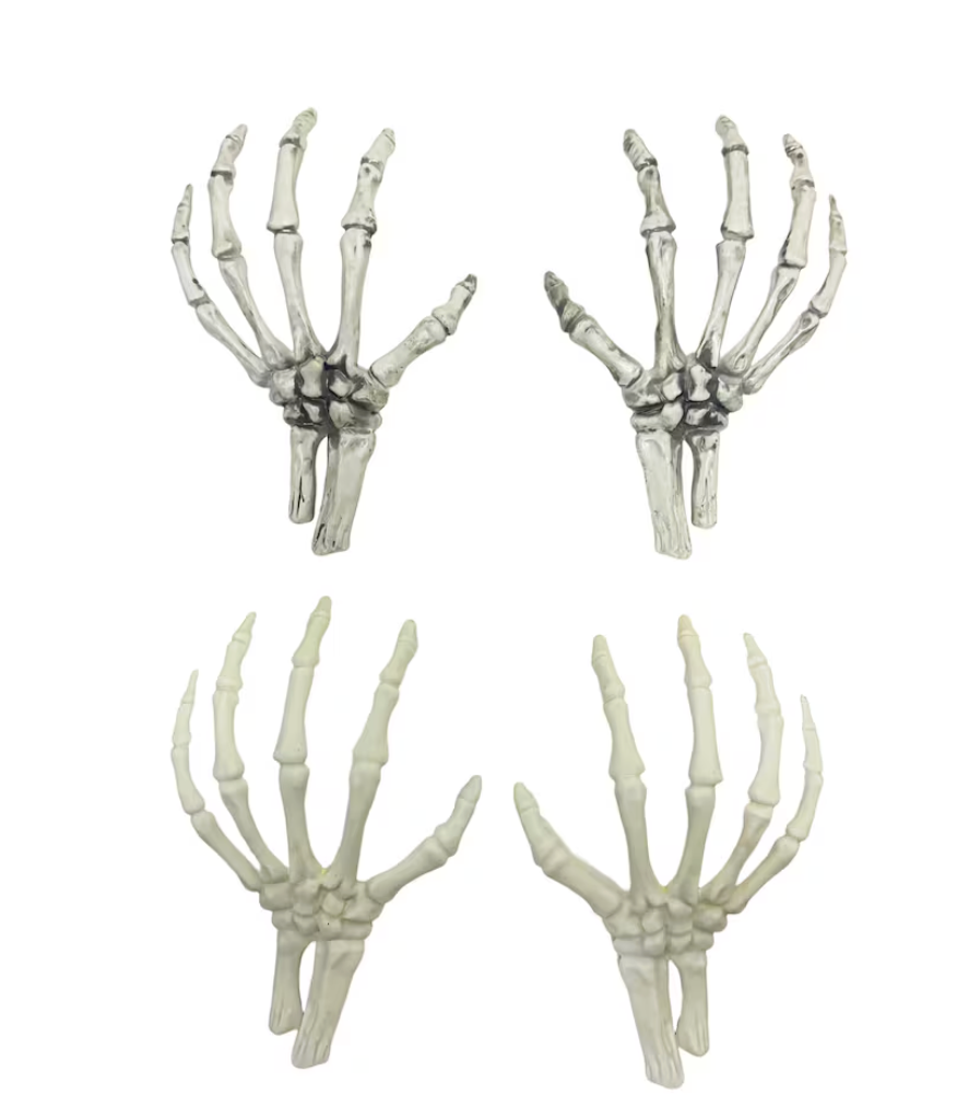 Skeleton hands