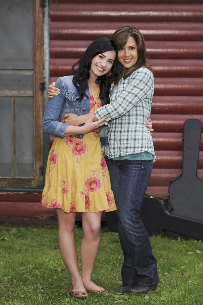 Demi Lovato as Mitchie and Maria Canals-Barrera as Connie in 'Camp Rock 2: The Final Jam'