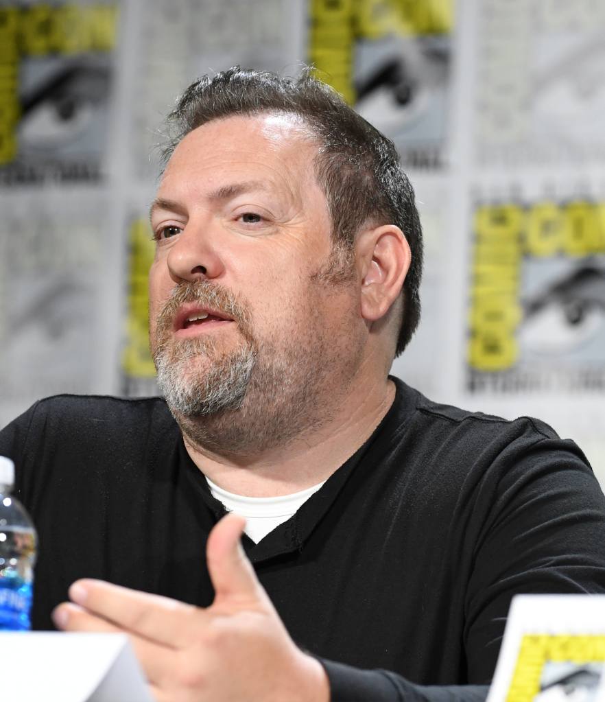 SAN DIEGO, CALIFORNIA - JULY 25: Chris Yost speaks onstage at "Tales Of The Teenage Mutant Ninja Turtles" during San Diego Comic Con at San Diego Convention Center on July 25, 2024 in San Diego, California.
