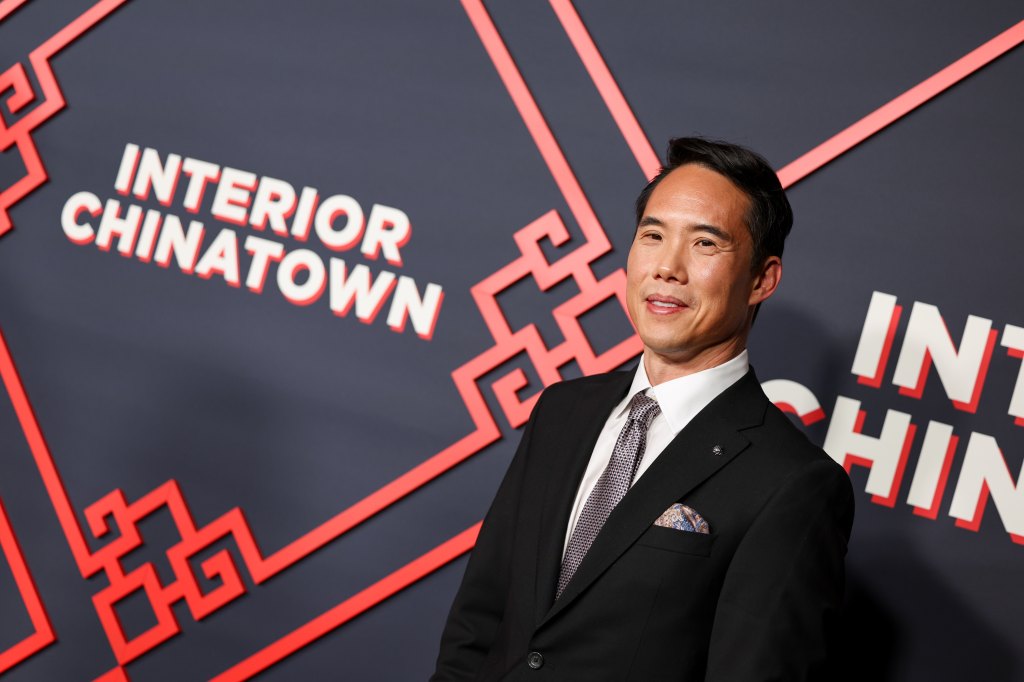 Charles Yu at the Los Angeles premiere of "Interior Chinatown" at the Linwood Dunn Theater on November 13, 2024 in Los Angeles, California.