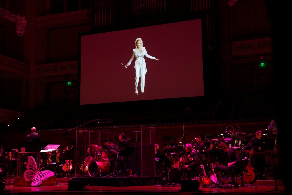 dolly parton songs, symphony show