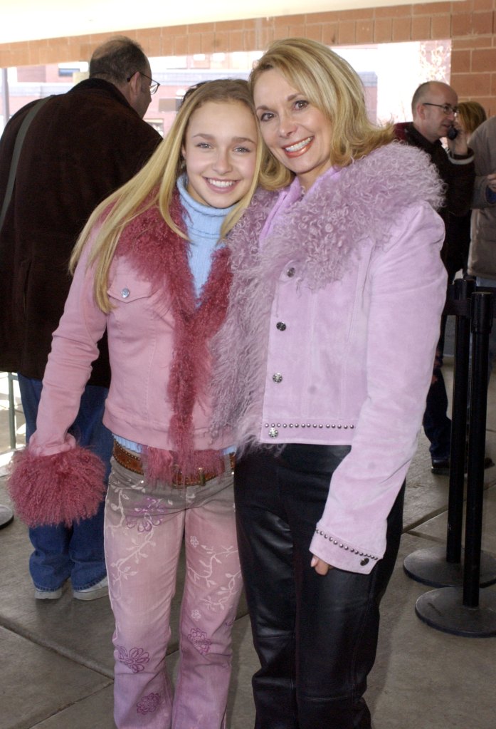 Hayden Panettiere and mother (2003)