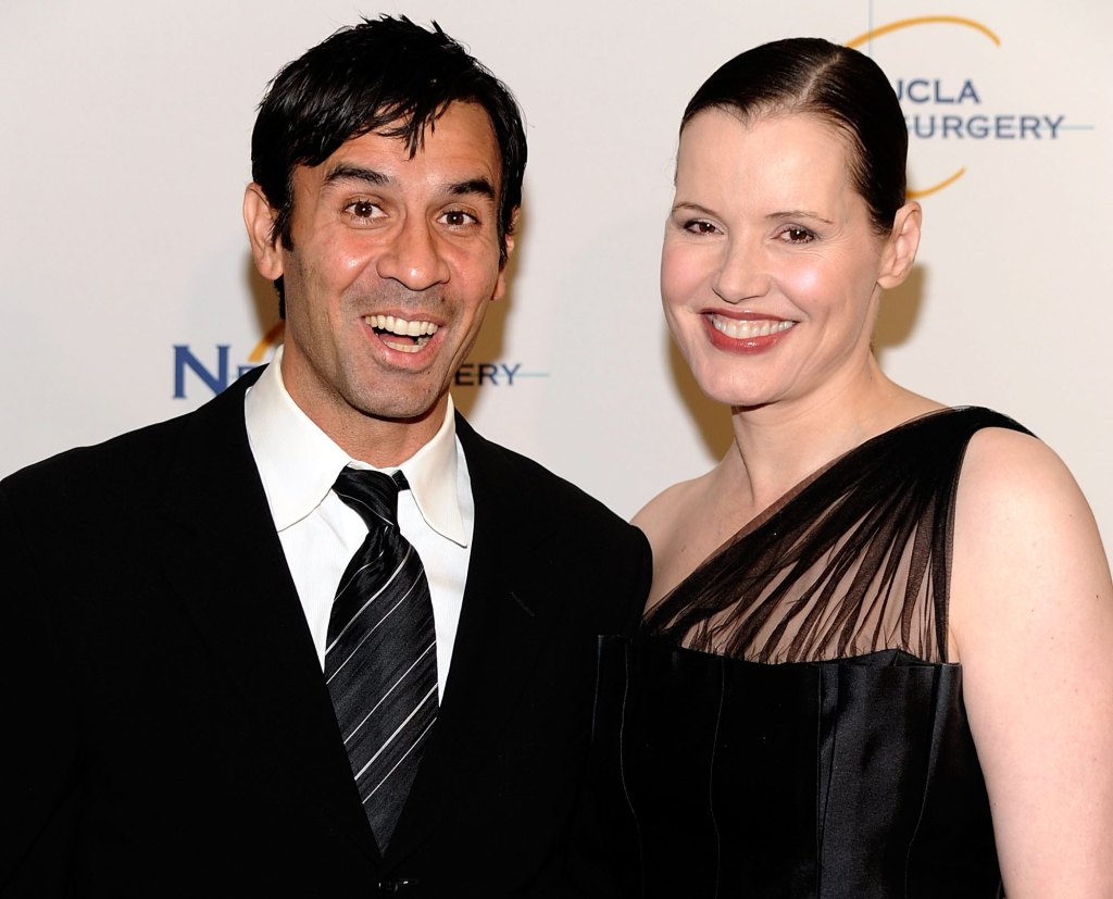 Geena Davis and Reza Jarrahy, 2009