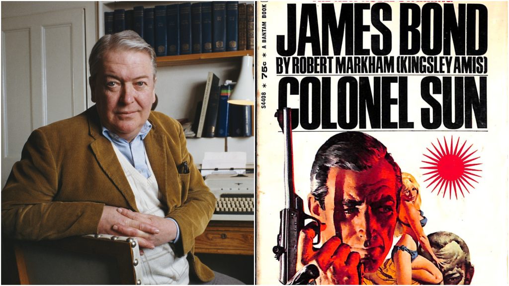 Kingsley Amis, author of 'Colonel Sun'