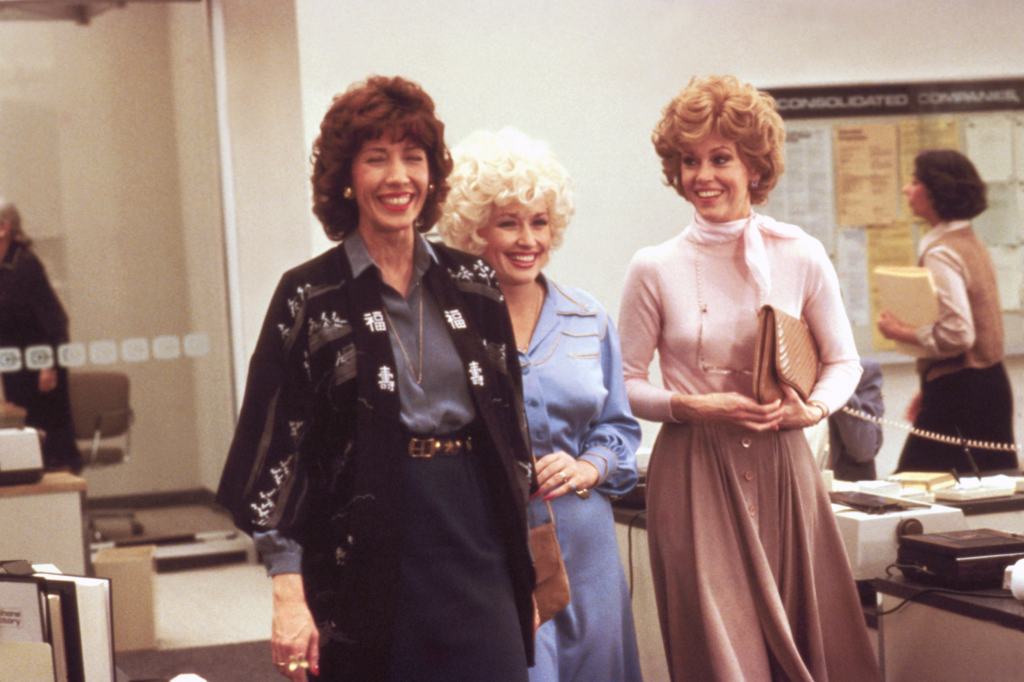 Lily Tomlin, Dolly Parton, Jane Fonda, 9 to 5, 1980