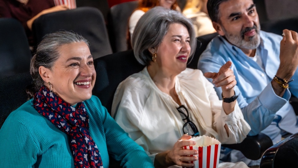 Seniors movie theater