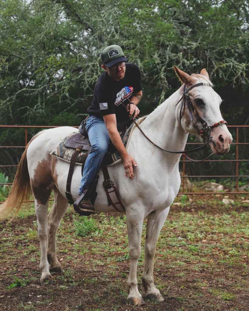 At the monthly clinics, vets learn how to connect with and care for the horses