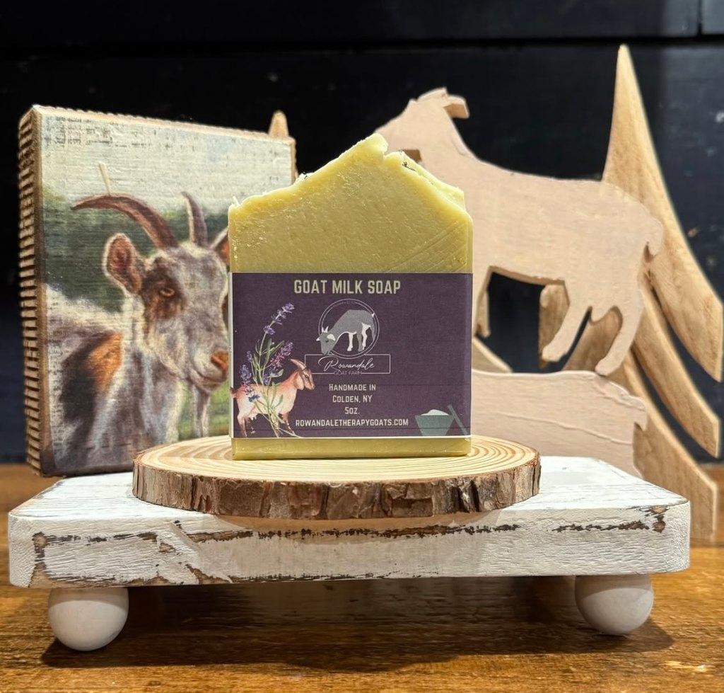 Alice and her son sell goat milk soap to raise funds to keep the farm running