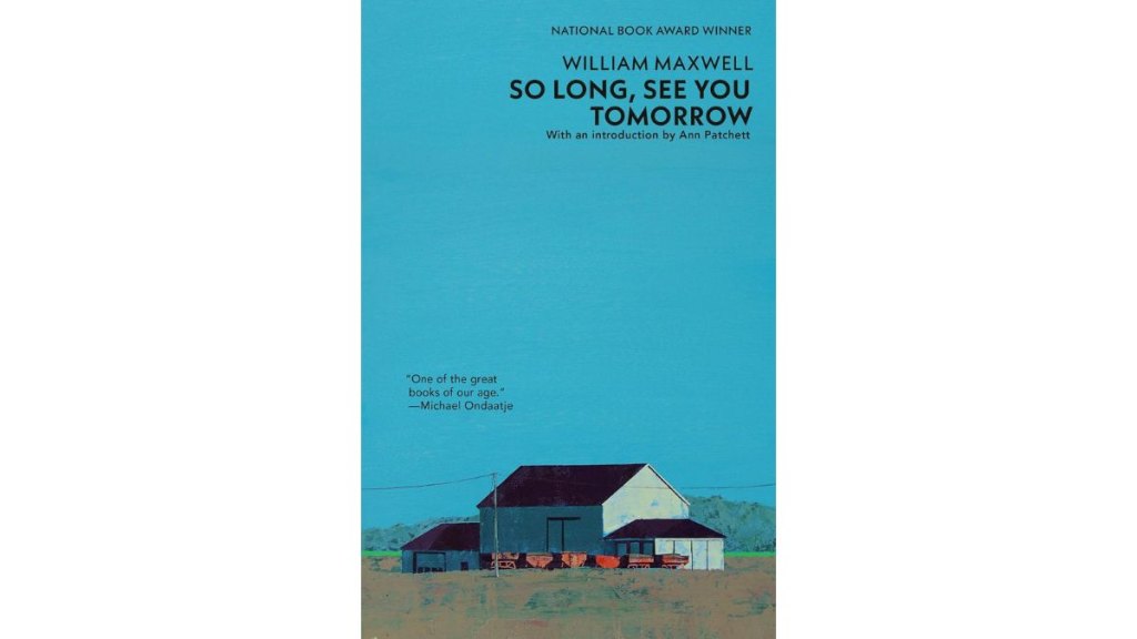 The book cover for 'So Long, See You Tomorrow'