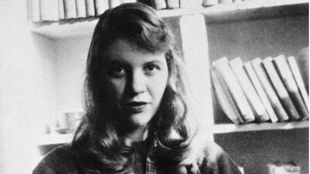 Sylvia Plath in 1950