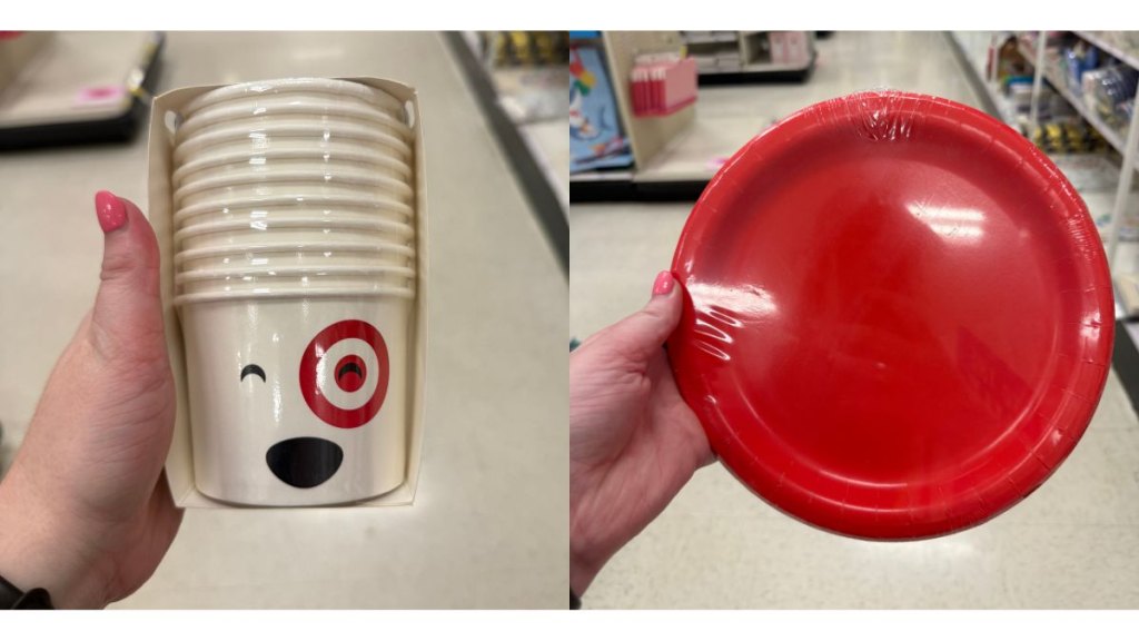 Treat cups and plates