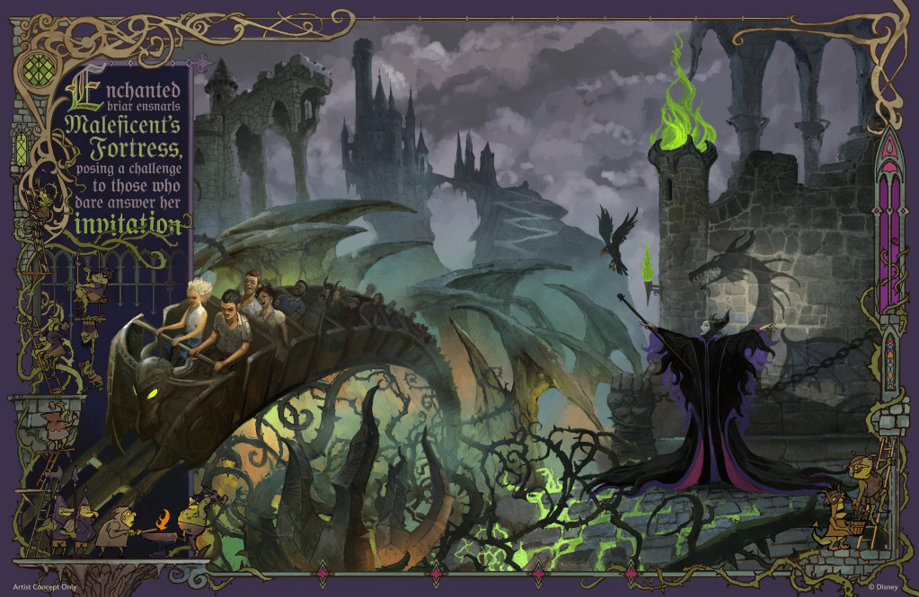 Maleficent Attraction concept art
