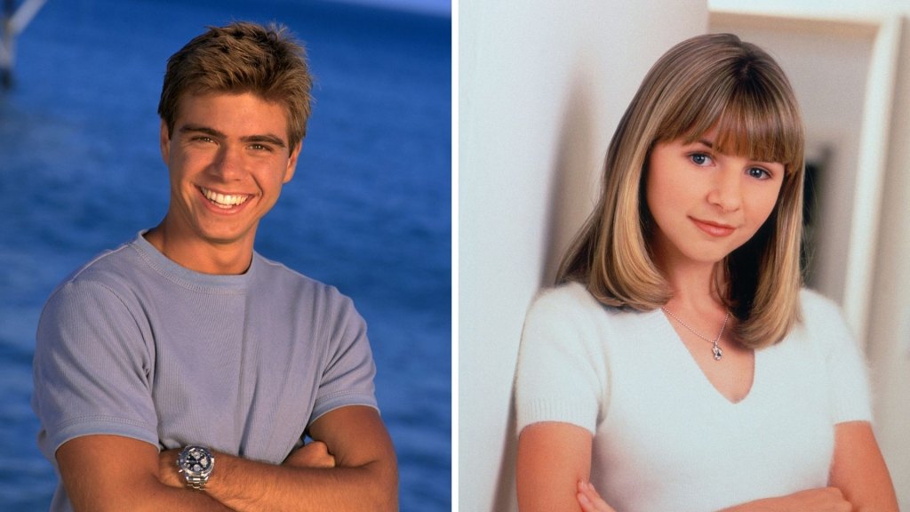 Matthew Lawrence as Jack Hunter in 'Boy Meets World' and Beverley Mitchell as Lucy Camden in '7th Heaven'