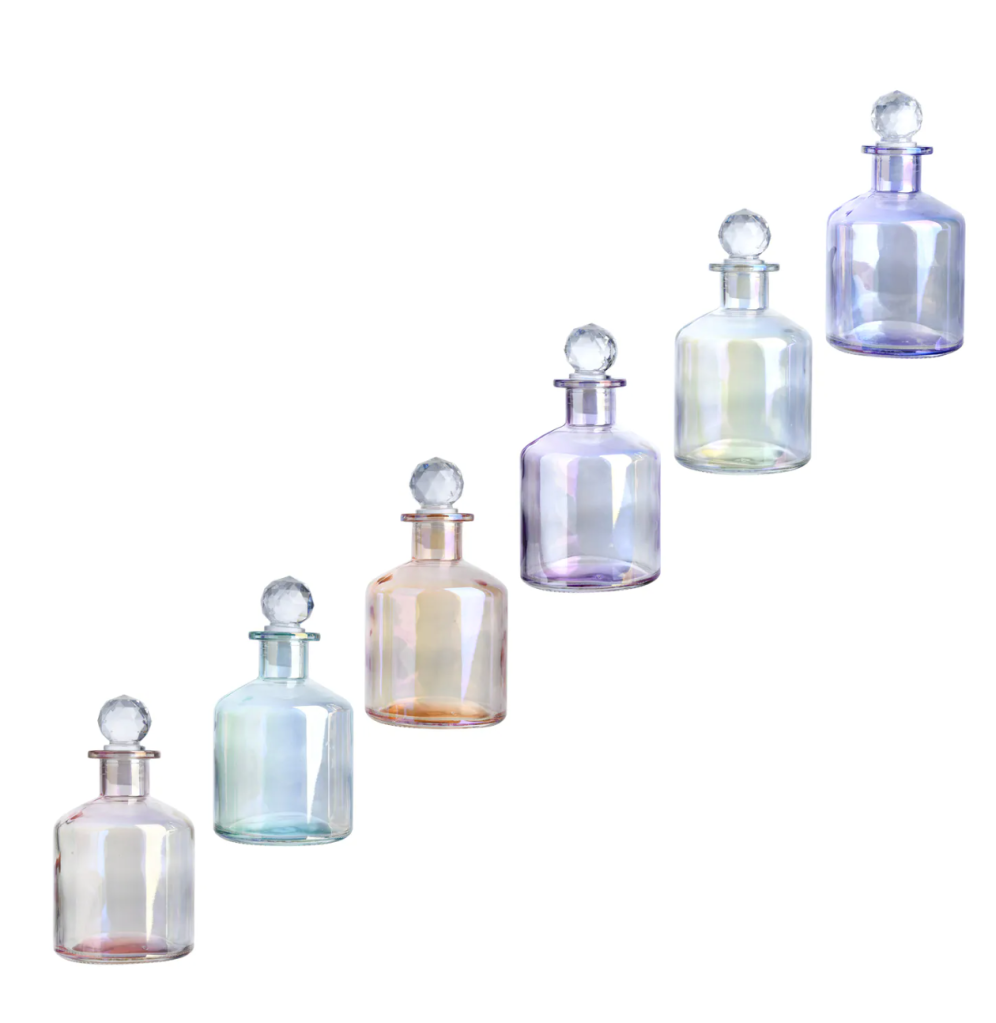 glass bottles