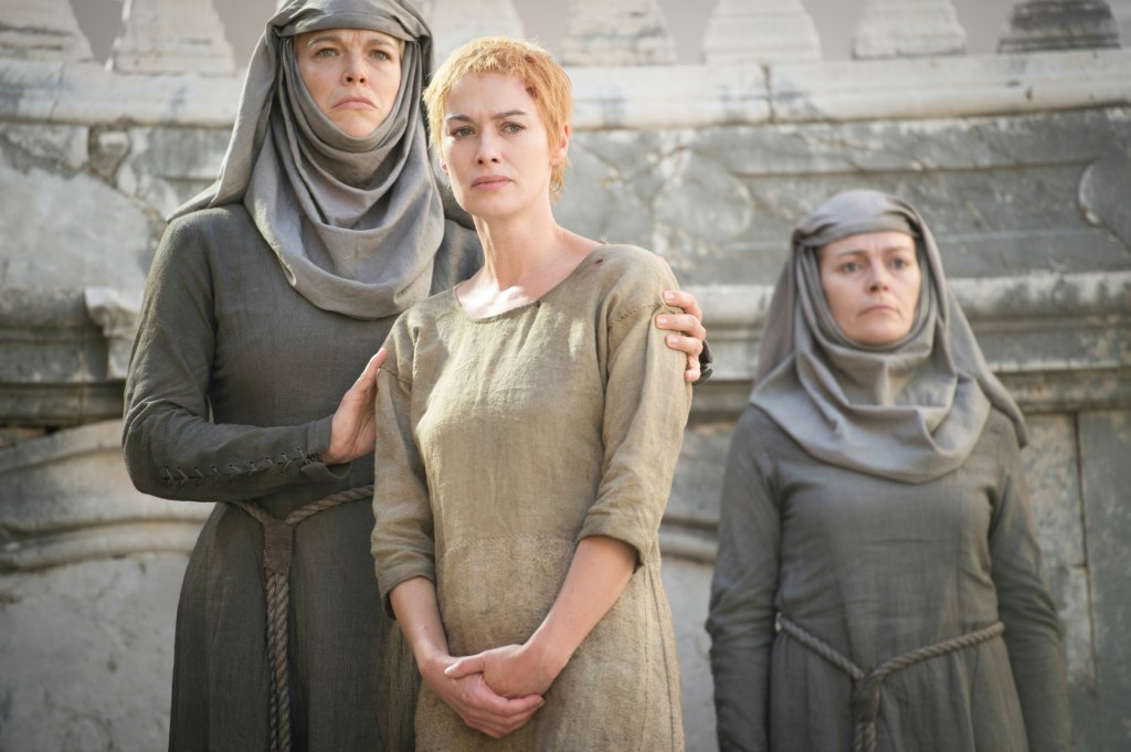 Hannah Waddingham, Lena Headey, Game of Thrones, 2015