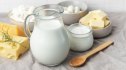Full and low-fat dairy products like milk, cheese and yogurt