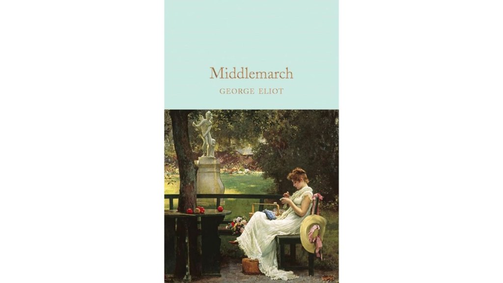 The book cover for 'Middlemarch' by George Eliot