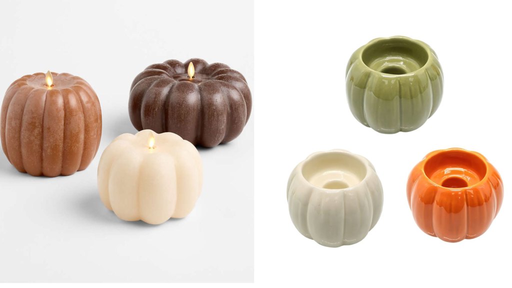 pumpkin candle