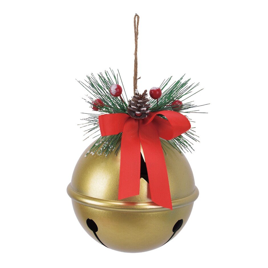 Dollar Tree sleigh bell ornament