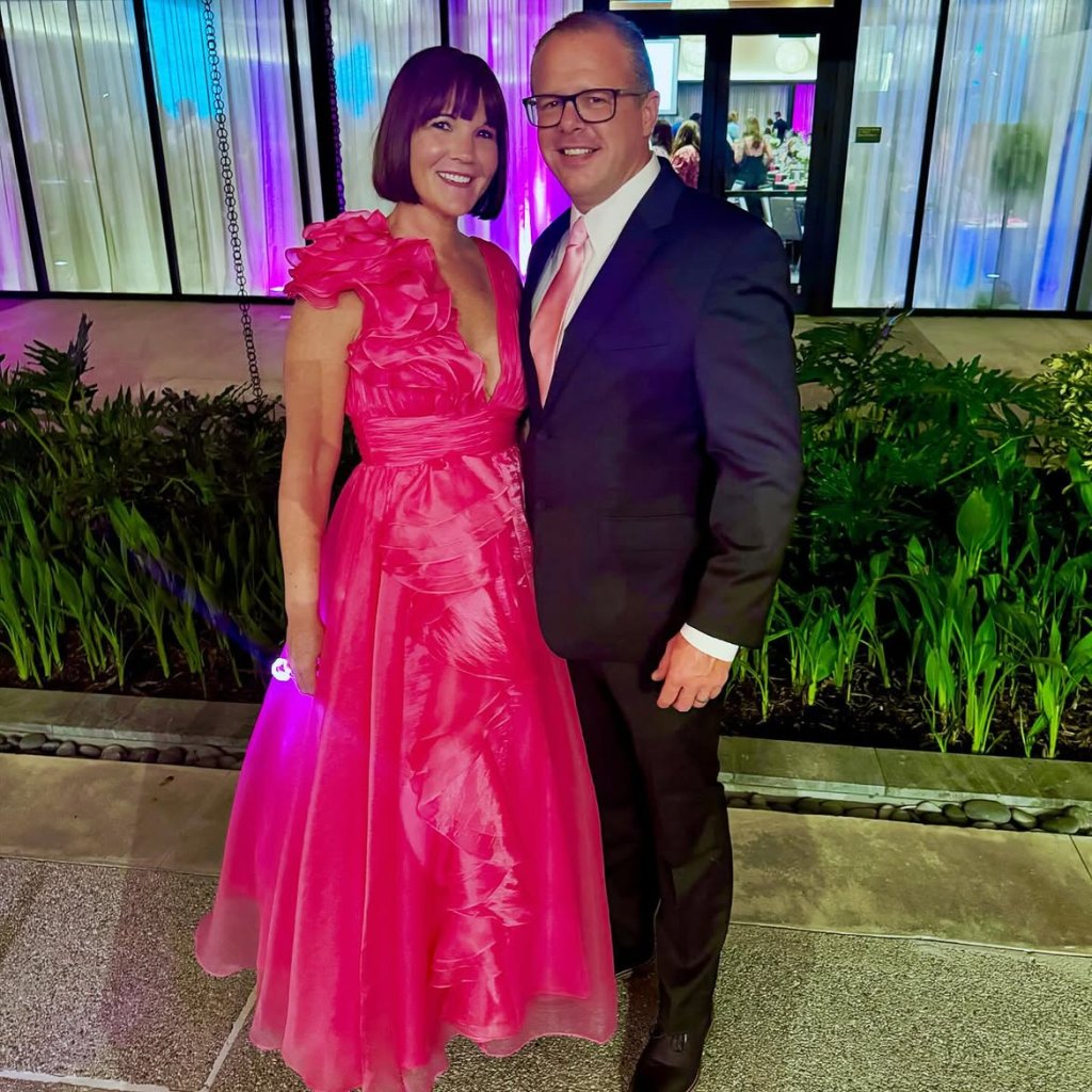 Cathy and her husband, Brad