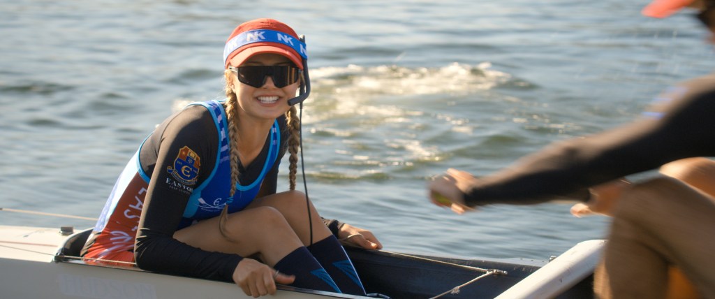 Miku Martineau as Teagan Tao in 'Crew Girl'