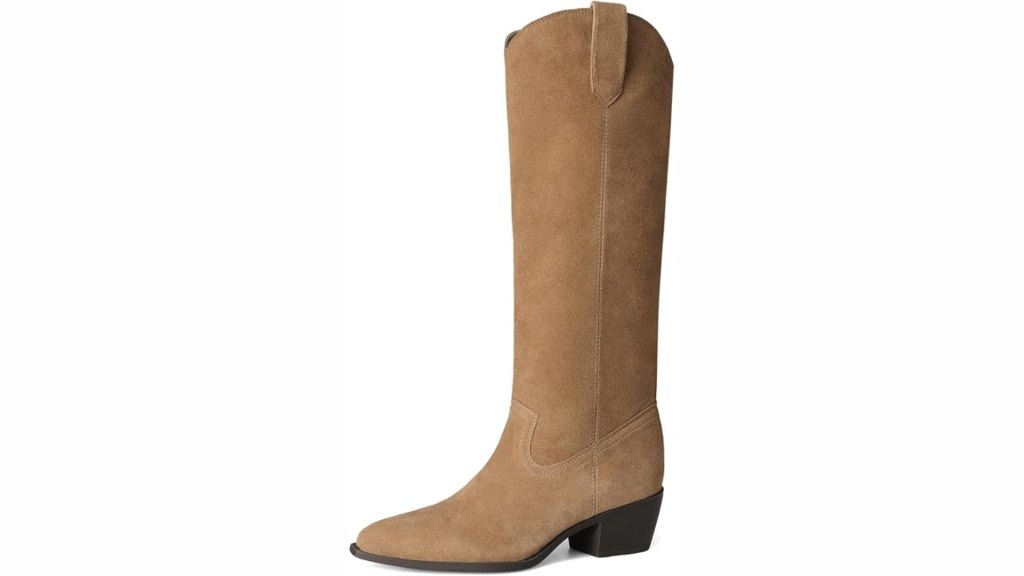 DREAM PAIRS Suede Knee High Fall Tall Boots