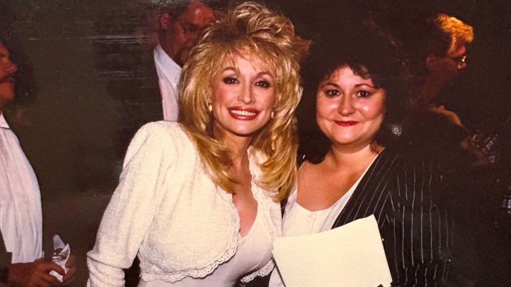 Dolly Parton and Deborah Evans Price in the 1990s