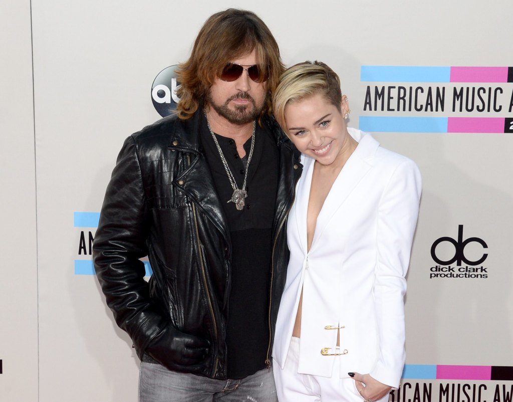 Billy Ray Cyrus and Miley Cyrus, 2013